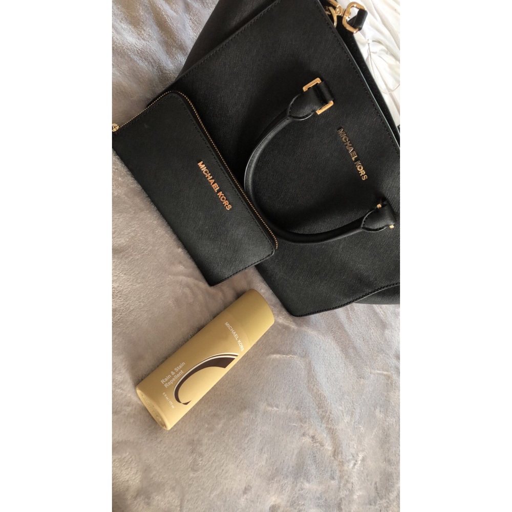 Michael Kors purse and Michael Kors wallet